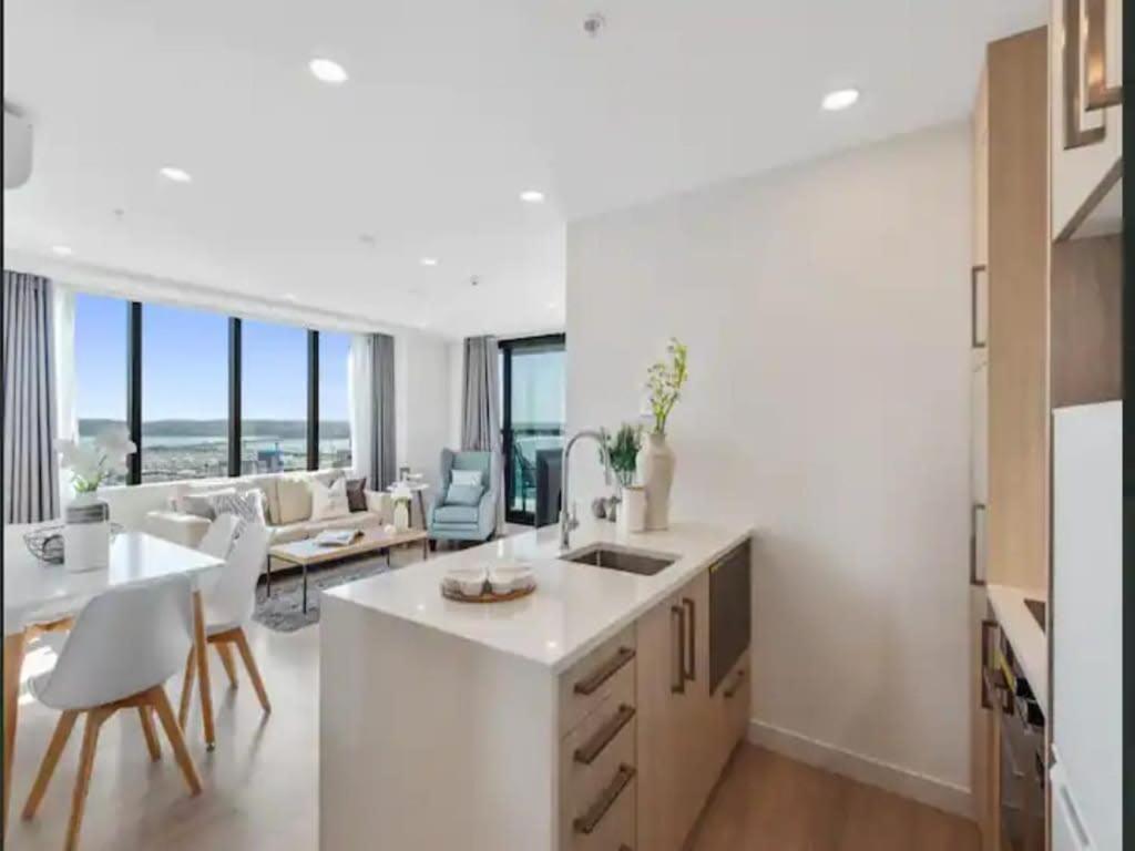 Just Opposite To Sky Tower , 2 Bed 2 Bath In Cbd Apartment Auckland Luaran gambar